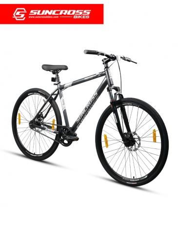 suncross hybrid bikefun single speed cycle